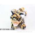 Printed Custom big head stuffed cartoon tiger
